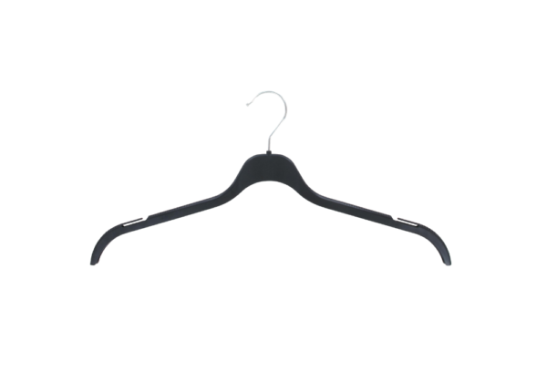 Cintre plastique picots antiglisses sur épaules pour robe et chemise (B) – Image 2
