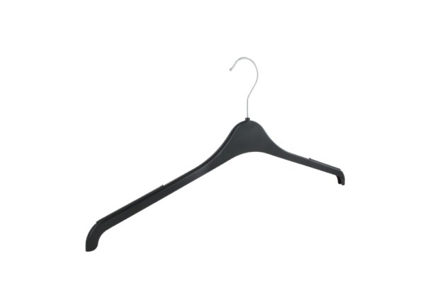 Cintre plastique avec gomme épaules pour robe et chemise (SRH)