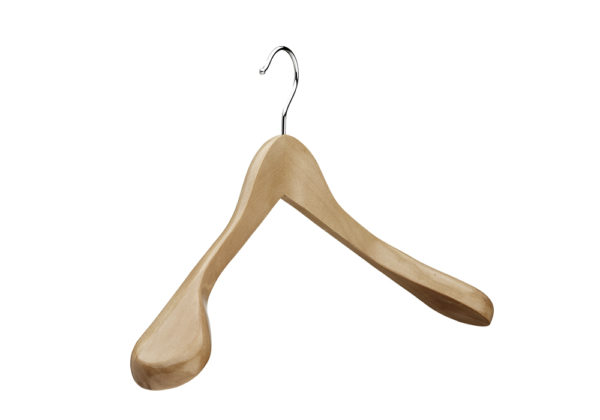 Cintre bois économique épais (ECO BOIS VESTE)