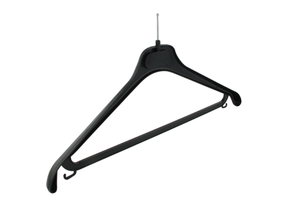 Cintre plastique avec barre pour ensemble, veste, blouson (FE ANTIVOL)