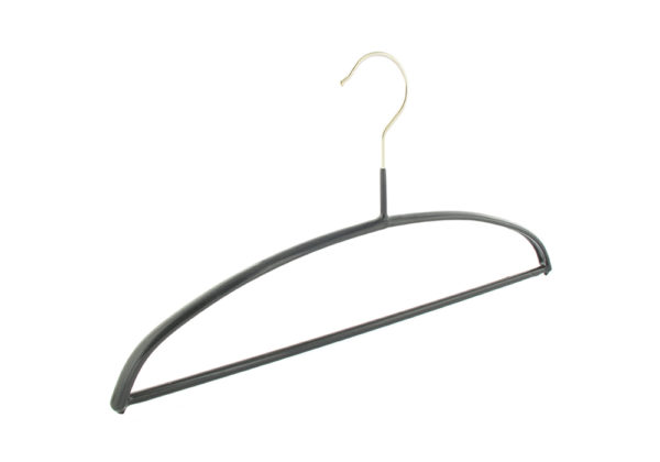 Cintre métal gainé arrondi avec barre (SR100B)