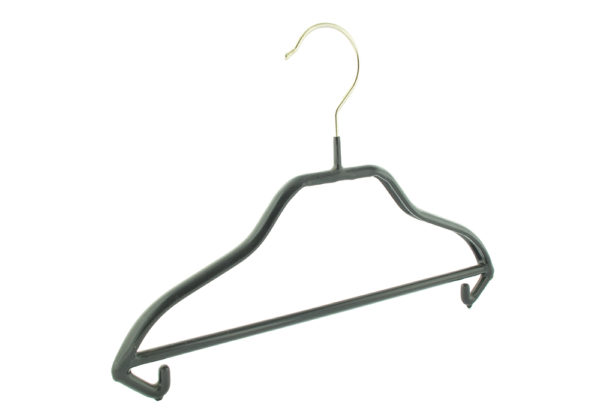 Cintre métal gainé avec crochets jupes (SF100BCJ)