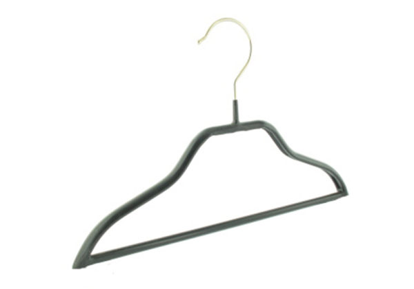 Cintre métal gainé avec barre (SF100B)
