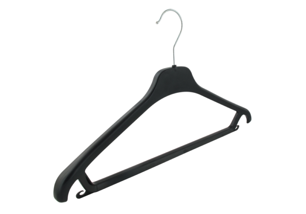 Cintre plastique avec barre pour ensemble, veste, blouson (FE)