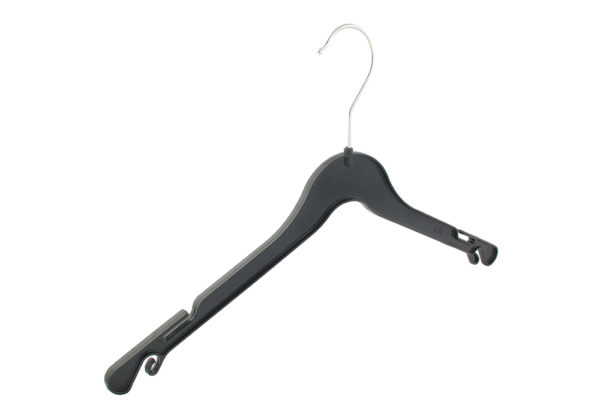 Cintre plastique avec encoches pour robe, t-shirt et chemise (A)