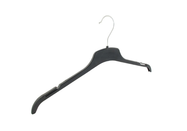 Cintre plastique avec encoches pour robe, t-shirt et chemise (CTP)