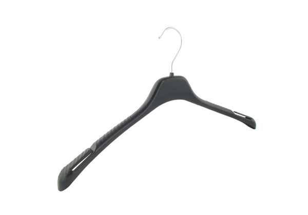 Cintre plastique avec encoches épaules pour robe et chemise (F1)